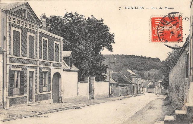 Cpa 60 Noailles / Rue De Mouy