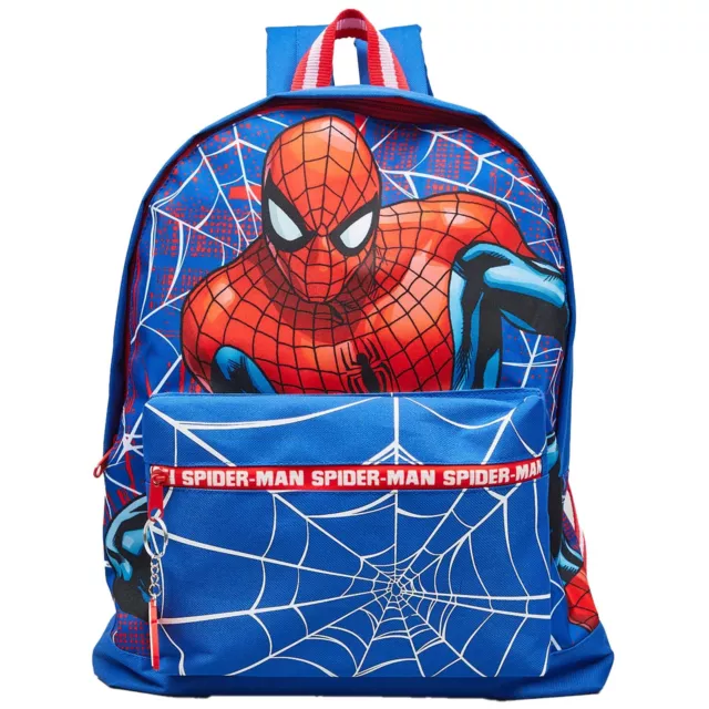 BOYS SPIDERMAN BACKPACK Officially Licensed Marvel Amazing Roxy Urban ...