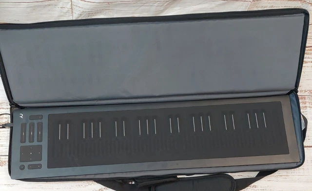 NICE - Roli Seaboard Rise 49 Key MIDI Keyboard W/CASE - FREE SHIPPING