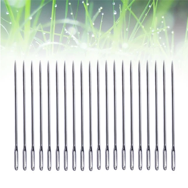 100 piezas hágalo usted mismo plástico acero inoxidable tejido bordado tejido de ojos grande costura