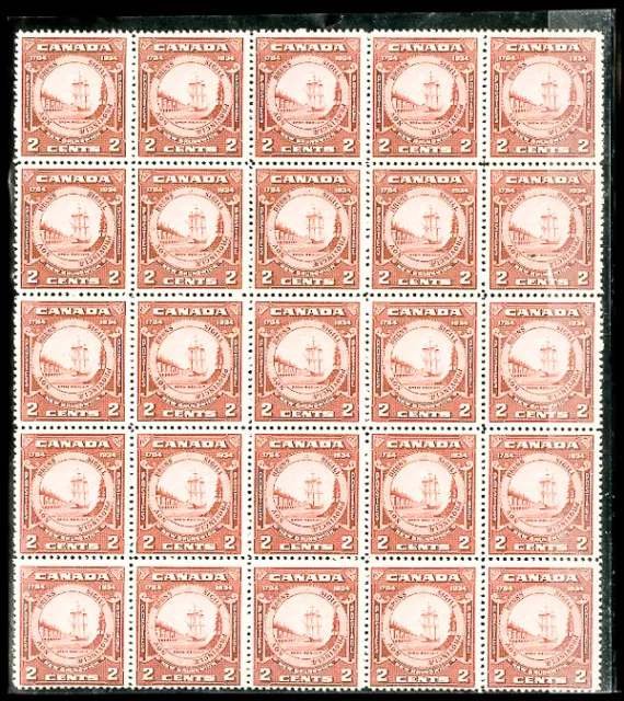 Canada Stamps # 210 Sheet of 25 Mint NH