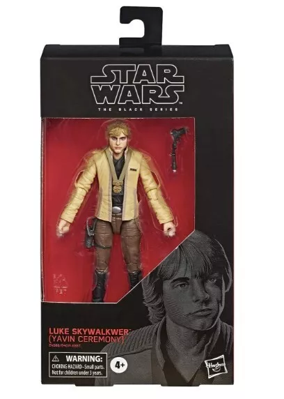 STAR WARS The black series LUKE SKYWALKER Yavin Ceremony collectible mini figure 3