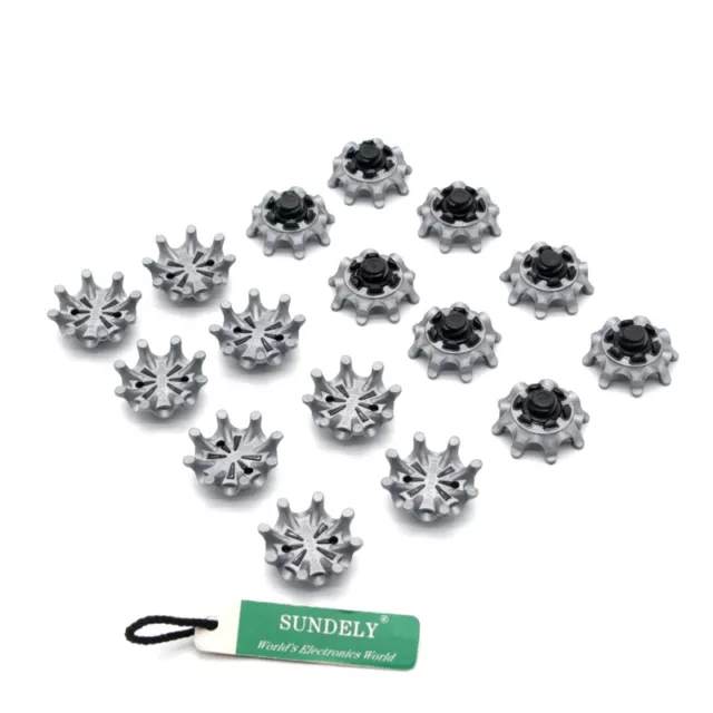 16pcs golf shoe spikes replacement champ cleat fast twist screw stinger UK STOCK