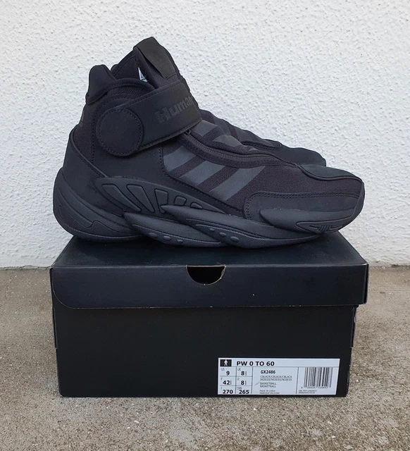 black adidas size 8