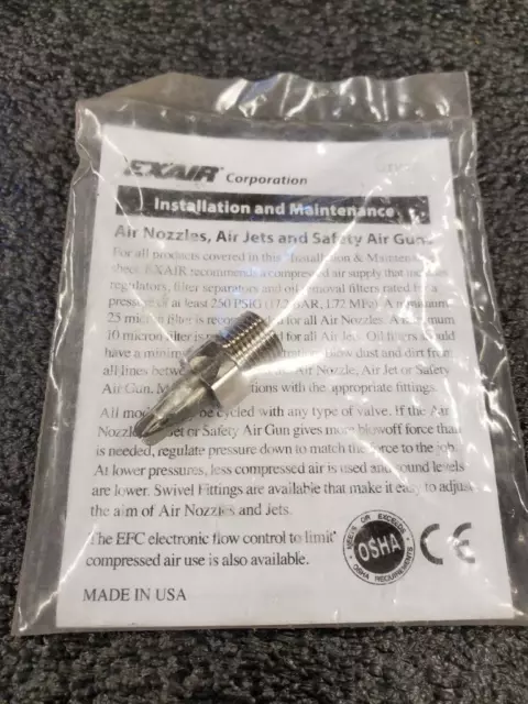 Exair 1110SS-NPT Nano Super Bec Air 0.3cm Npt