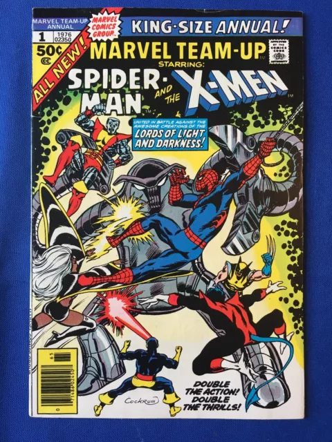 Marvel Team-Up Annual #1 VFN (8.0) MARVEL ( Vol 1 1976) Spider-Man, X-Men (C)