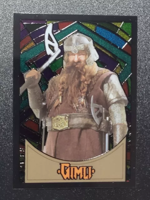 Lord of the Rings Evolution Stained Glass S6 Gimli