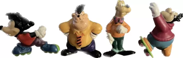 Kelloggs Cereal Premiums Disney Goof Troop PVC Figurines Set Of 4 Goofy