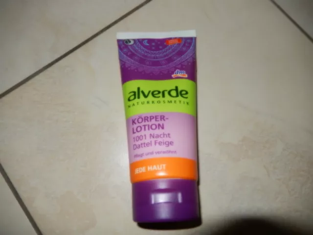 ALVERDE NATURKOSMETIK KÖRPERLOTION 1001 Nacht Dattelfeige EUR 2,00 ...