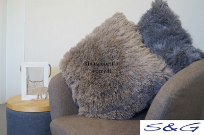 Federa Finta Pelliccia Africa Safari 35x35 40x60 o 60x60 cm... 50x50 40x40 