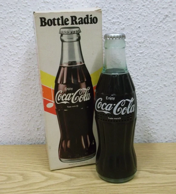 70er Coca Cola Bottiglia Radio Am IN Der Imballaggio 70s Vintage