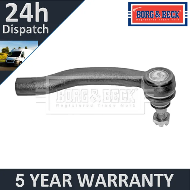 Fits Nissan Navara Pathfinder Tie Rod End Front Right Outer Borg & Beck