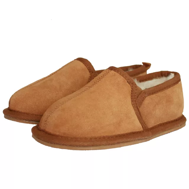 Eastern Counties Leather Childrens/Kids Sheepskin Lined Slippers (EL146)