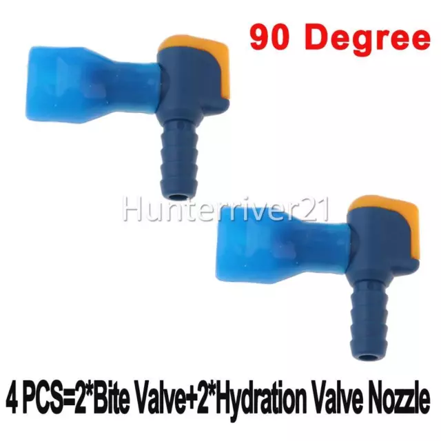 2/4x Replacement Hydration Pack Bite Valves For Camelbak Cycle Sports Packs NEW 3