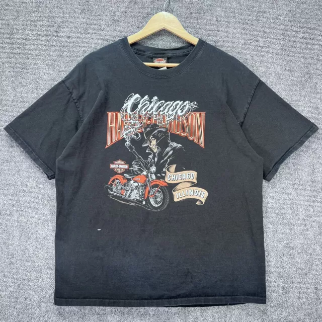 vintage style harley davidson shirt