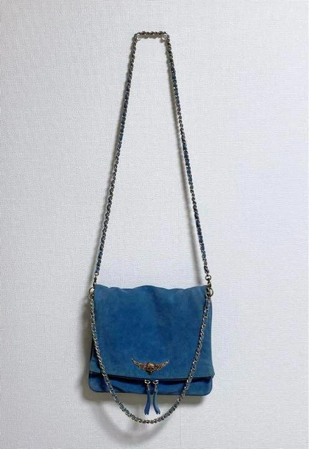 Pochette rock suede strass 2025