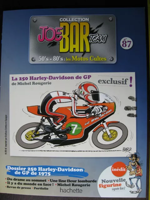 Fascicule Serie 2 Joe Bar Team 87 Amf Harley Davidson 250 Gp / Michel Rougerie