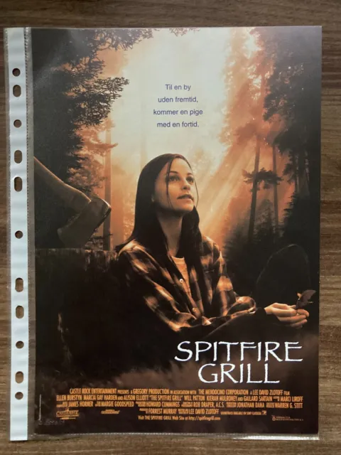The Spitfire Grill Alison Elliott, Ellen Burstyn 1996 Danish Press Release