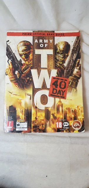 Army of Two 40th Day EA Prima Official Strategy Game Guide PS3 XBOX 360 PS3 PC
