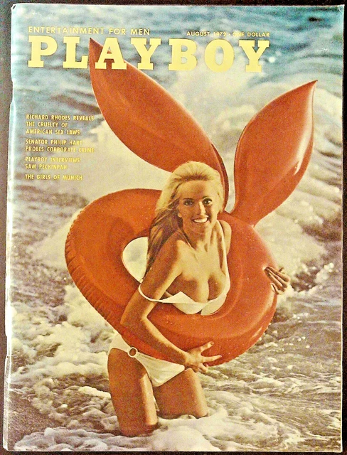 PLAYBOY AUGUST 1972 CAROL VITALE Barbara Hershey LINDA SUMMERS Girls of