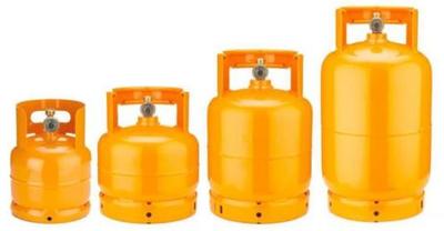 Bombola Gas 3 Kg Propano Ricaricabile Vuota Camping Fornello 