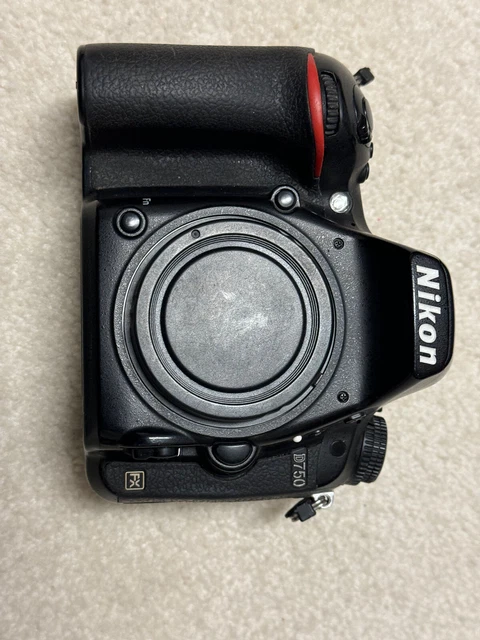Nikon D750 24.3 MP Digital SLR Camera - Black (Body Only)