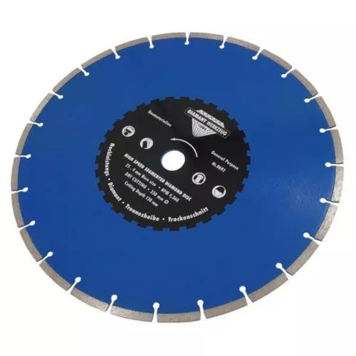 10 x 14" In 350mm Diamond Cutting Disc Blade Premier Wet Dry(Neilsen CT0692-10)