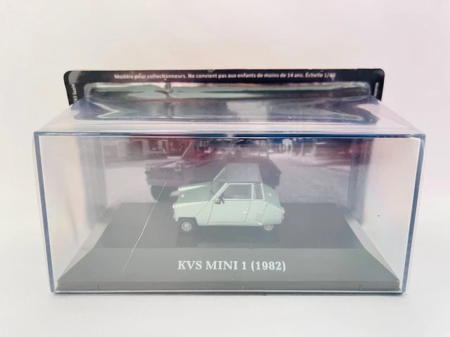 Miniature Altaya 1/43 - Micro Voitures D'Antan N°13 - Julien MM5 1947 - Neuf Avec Fascicule