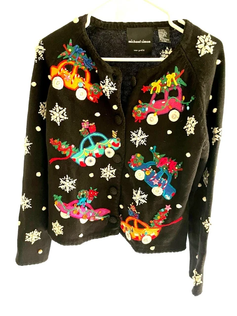 Michael Simon This Is How We Roll Christmas Sweater - SIZE M