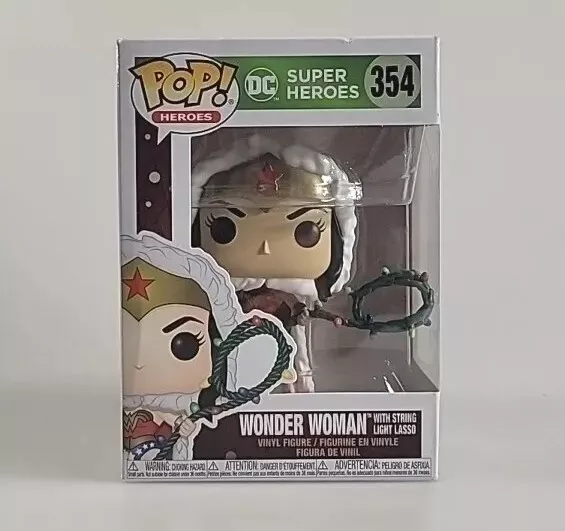 Funko Pop! DC Super Heroes #354 Wonder Woman w/String Light Lasso Vinyl Figure