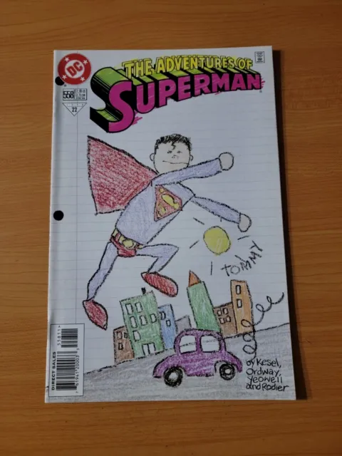 Adventures of Superman #558 Direct Market Edition ~ NEAR MINT NM ~ 1998 DC Comic
