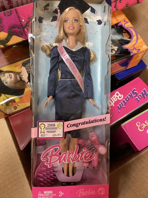 Barbie Graduation "2008 Congratulations" with Keychain M3482-NRFB