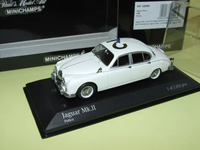 Jaguar Mk Ii Police 1959 Minichamps 1:43
