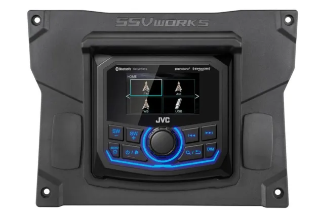 SSV Works JVC MR1 Media Receiver Plug-n-Play Kit For Kawasaki Teryx 1000 2020-23