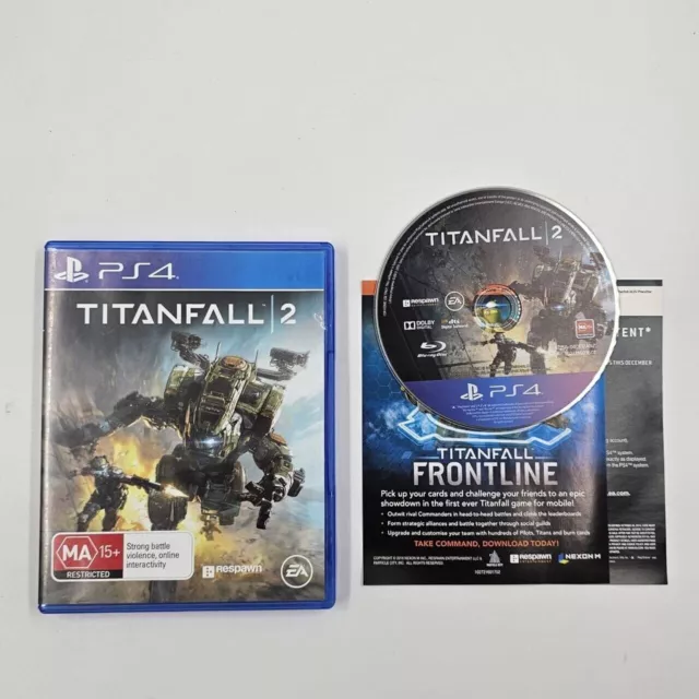 Titanfall 2 PS4 Playstation 4 Game + Manual 25F4