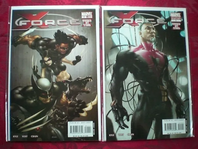 X-FORCE #1 - #24, #26 - #28 with Variants & Annual #1 Wolverine NM (Marvel 2008)