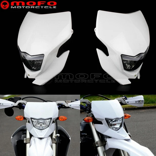 Supermoto Dirt Bike Headlight Fairing For Yamaha WR 450/250 YZ YZF XR MX Enduro