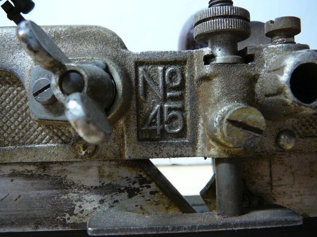Stanley No. 45 SW Sweetheart Combination Plow Plane 2
