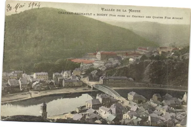 CPA La Vallée de la Maeuse - Chateau-Regnault Bogny (Vue . (173782)