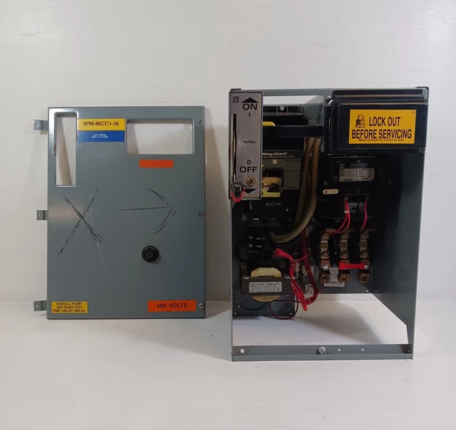 Square D Modello 5 Misura 4 Starter 250 Ampere Interruttore 21 " Mcc Secchio