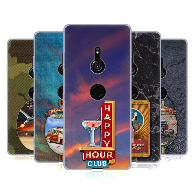 Official Larry Grossman Retro Collection Soft Gel Case For Sony Phones 1