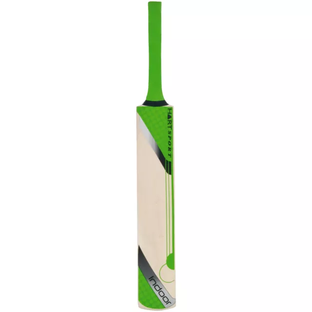 Hart Indoor Cricket Bat - Kashmir Willow With Flat Lightweight Profile (7-060)