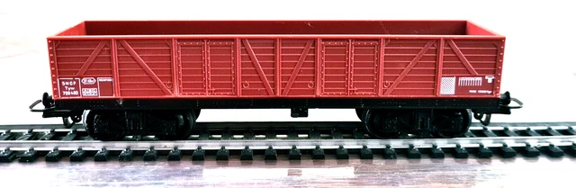 Lot De 3 Wagons Tombereau Jouef Ho – SNCF, Couleur Marron, échelle Ho, Neuf Sous Boîte