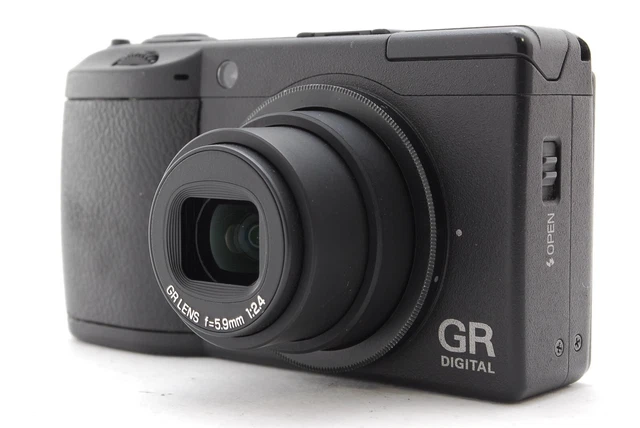 [MINT] RICOH GR DIGITAL II 10.1MP 5.9mm f2.4 Compact Digital Camera Black JAPAN 2