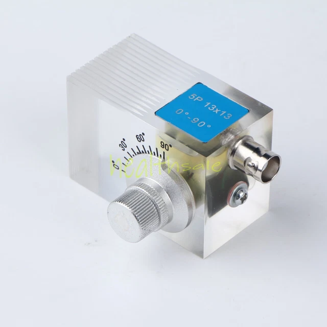1 pz sensore trasduttore sonda sintonizzabile angolo variabile per rilevatore di difetti ad ultrasuoni