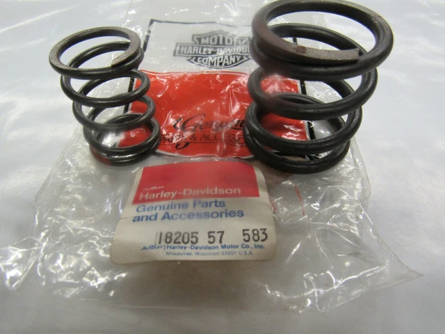 NOS Harley Davidson Nuovo OEM Grande Twins Valvola Molla Set Parte #18205-57