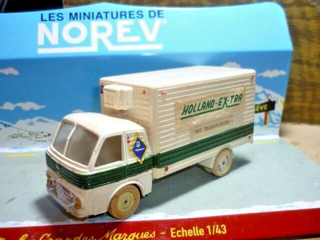 MINIATURE MAJORETTE MACK Granite Trailer Truck 1/87 Camion métal 289e