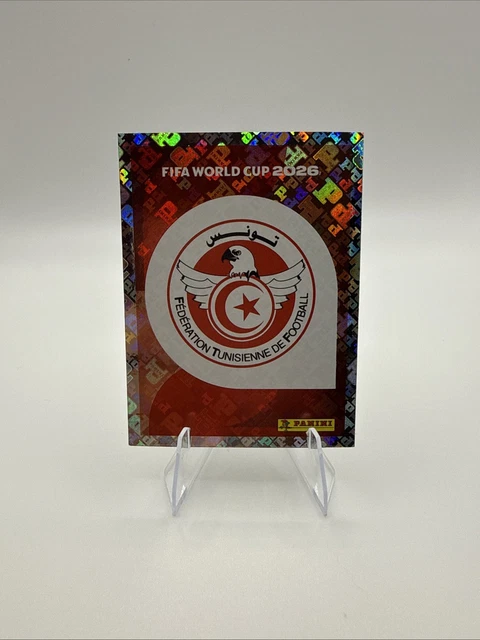 PANINI FIFA WORLD Cup 2026 Tunisia Club Badge Logo Sticker TUN 1 1 81 panini-fifa-world-cup-2026-tunisia-club-badge-logo-sticker-tun-1-1-81