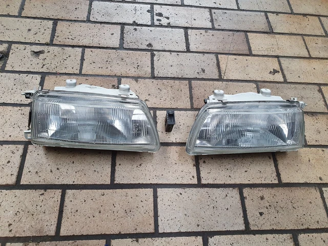@RARE@ SET Headlights GLASS edm LRC Honda CRX ED9 CIVIC ED7 ED6 SI DX 90-91