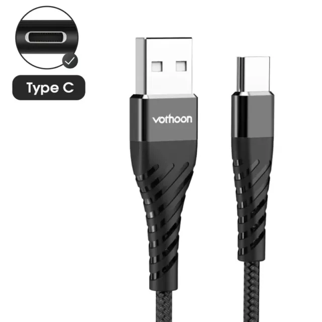 Ladekabel USB Typ C Datenkabel für Samsung Huawei Xiaomi Handy Schnellladekabel 3